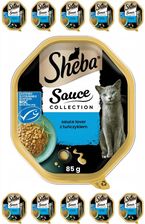 Sheba Sauce Collection Mokra Karma Dla Dorosłych Kotów W Sosie Z Tuńczykiem 11X85G