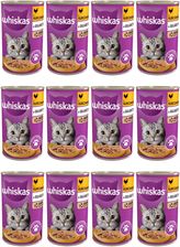 Whiskas Mokra Karma Dla Dorosłych Kotów W Galaretce Z Kurczakiem 12X400G