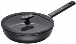 Zdjęcie Fiskars Patelnia Szefa Kuchni 26cm 2,8l Z Powłoką Nieprzywierającą I Z Pokrywką Hard Face (1075529) - Rzepin