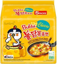Zdjęcie Samyang Zupka Instant Ramen Hot Chicken Cheese Buldak 5X 140g - Barczewo