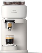 PHILIPS Baristina BAR302/20 Mleczna Biel Premium, Portafilter Drewno Jesionowe