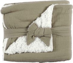 Zdjęcie Kocyk Dla Niemowląt 100X70Cm Beżowy - Kobyłka