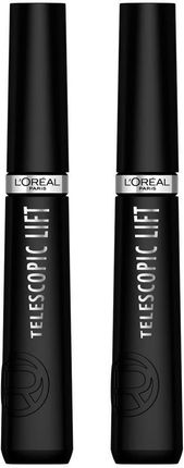 L'Oréal Paris Telescopic Lift Mascara Black Duo 2szt.