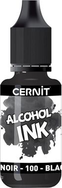 Cernit Alcohol Ink Atrament Akrylowy Black 20ml 1szt.