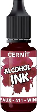 Cernit Alcohol Ink Atrament Akrylowy Wine Red 20ml 1szt.