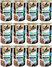 Sheba Nature'S Collection Mokra Karma Dla Dorosłych Kotów Z Białą Rybą W Terynie 12X400G