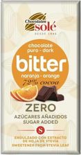 Zdjęcie Czekolada gorzka 72% z pomarańczą Sole 100 g - Szklarska Poręba