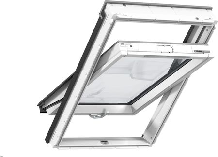 Velux Glu Mk08 0561B 78x140 Drewniano-Poliuretanowe Czarne