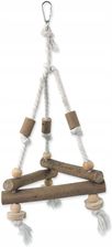 Zdjęcie Epic Pet Trójkąt Z Drewna I Sznura Huśtawka Dla Ptaków 37Cm - Serock