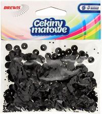 Zdjęcie Cekiny Matowe M 40 Czarny - Supraśl