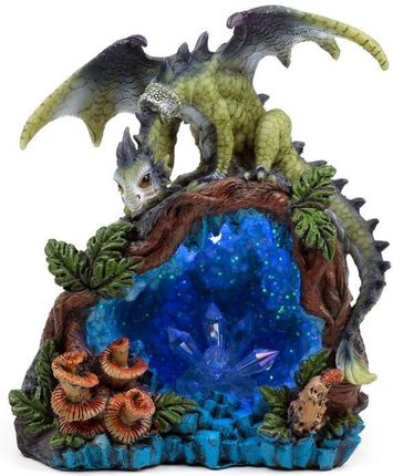 Kemis House Of Gadgets Strażnik Magicznego Skarbu Figurka Led Ze Smokiem