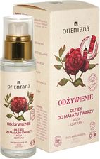 Zdjęcie ORIENTANA Olejek do twarzy RÓŻA JAPOŃSKA I SZAFRAN, 30 ml - Złoty Stok
