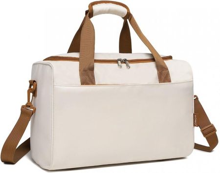 Biała Torba Podręczna do Samolotu Ryanair 40x20x25 Damska Mała Kono Doop