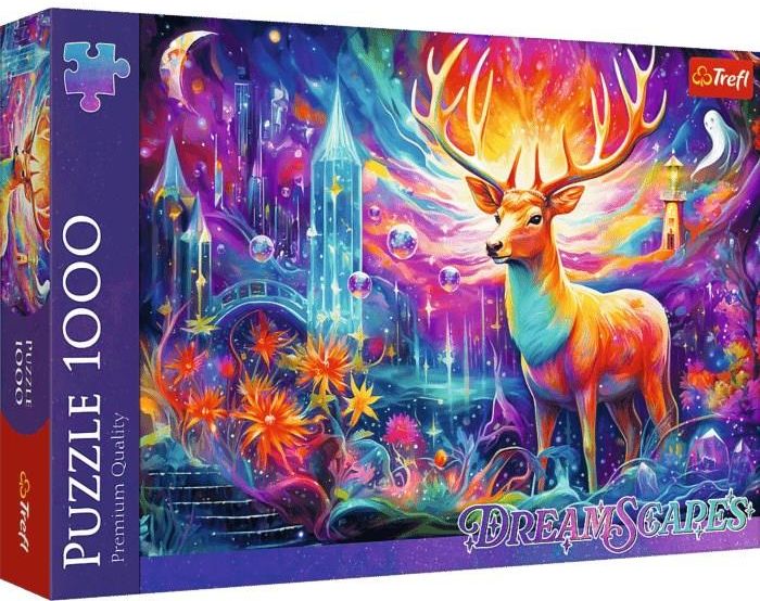 Trefl Fairytale Fox 1000 Piece Jigsaw Puzzle For Adults & Teens – Dreamscapes Art, 68x48 Cm, Fun Family Activity - View #6