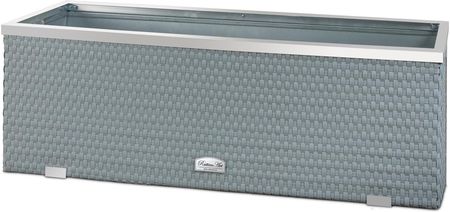 Donica Ogrodowa Technorattanowa 108X39X43cm Rd17 Jasnoszary - zdjęcie 2