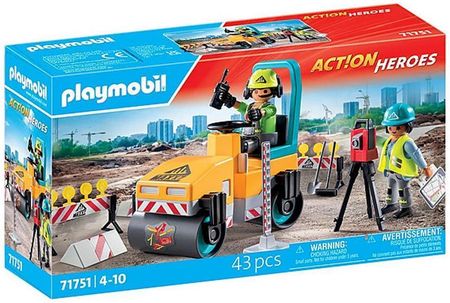 Playmobil 71751 Walec Drogowy