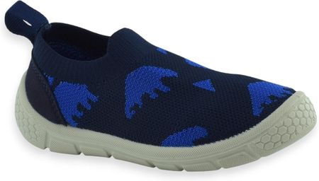 Sportowe buty dla chłopca wsuwane granatowe Befado 102X006 Honey