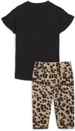 Komplet dresowy dziewczęcy Puma MINICATS ANIMAL wielokolorowy 68032701 - zdjęcie 2