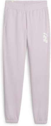 Spodnie dresowe dziewczęce Puma READY SET BETTER TR fioletowe 67927160