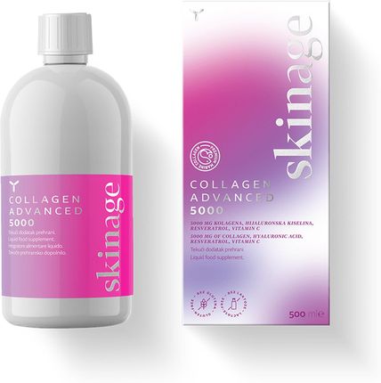 YASENKA Skinage Collagen Advanced 5000 supplement diety 500ml - zdjęcie 2