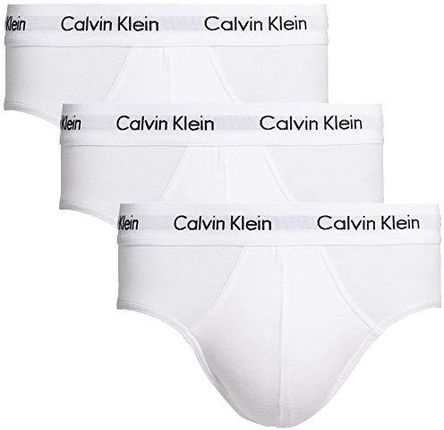 Calvin Klein 3P Hip Brief Hip Briefs Mężczyźni,Biały,L