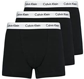Calvin Klein 3p Trunk Bokserki (szorty) Mężczyźni,Czarny,M