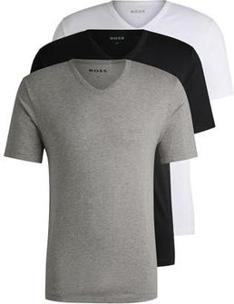 Hugo Boss Mężczyźni Rn 3P Classic Koszulki, Wielokolorowy, M