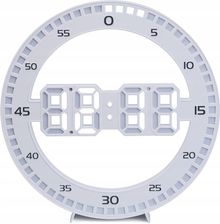Zdjęcie ZEGAR BUDZIK LED ELEKTRONICZNY TERMOMETR Z ALARMEM PODŚWIETLANY TERMOMETR - Tłuszcz