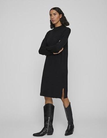VILA VIFALIA V NECK SHORT DRESS - Robe De Jour - Birch/nori/écru