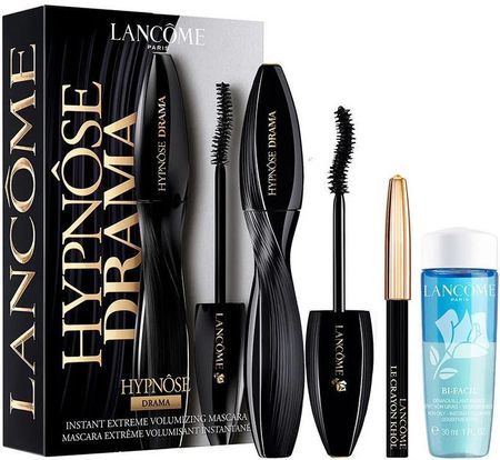 Lancôme Hypnôse Drama Mascara Set (+ Crayon Khôl Nr. 27 + Bi Facil Yeux) Zestaw do makijażu oczu 1szt. Nr. 27 Schwarz