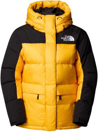 Kurtka z kapturem damska The North Face HMLYN DOWN żółta NF0A4R2W56P