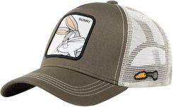 Czapka z daszkiem męska Capslab Bunny Looney Tunes Trucker Cap CL-LOO-1-BUN2 Szary