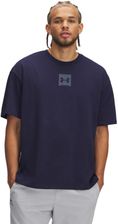 Męski t-shirt z nadrukiem Under Armour UA M Hw Os Sm Box Ss - granatowy