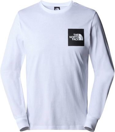 Longsleeve męski The North Face L/S FINE białe NF0A87NCFN4