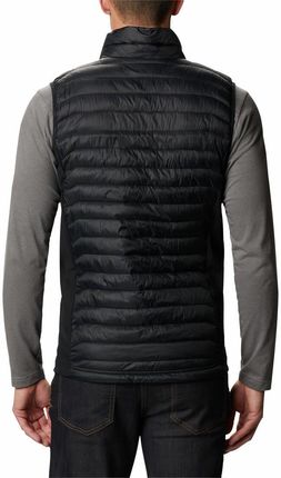Bezrękawnik puchowy męski Columbia POWDER PASS czarny 2126111010 - zdjęcie 3