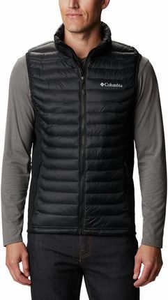 Bezrękawnik puchowy męski Columbia POWDER PASS czarny 2126111010