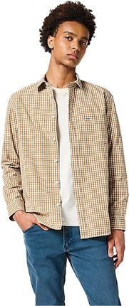 WRANGLER MĘSKA KOSZULA 1 PKT SHIRT DIJON 112358064