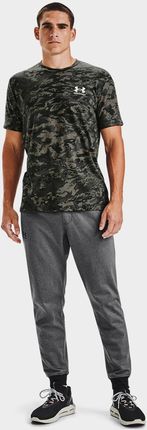 MĘSKA KOSZULKA BAWEŁNIANA UNDER ARMOUR MORO CAMO WOJSKOWA S - zdjęcie 2