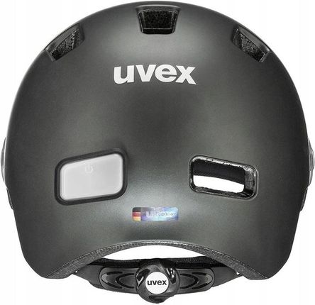 Kask Uvex Rush Visor Srebrny R. 55-58Cm - zdjęcie 2
