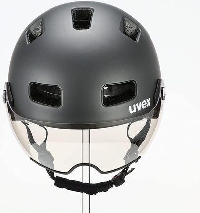 Kask Uvex Rush Visor Srebrny R. 55-58Cm - zdjęcie 6