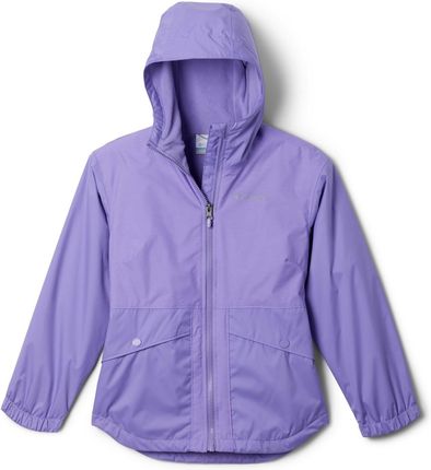 Kurtka wodoodporna dziewczęca Columbia RAINY TRAILS II fioletowa 2090111597