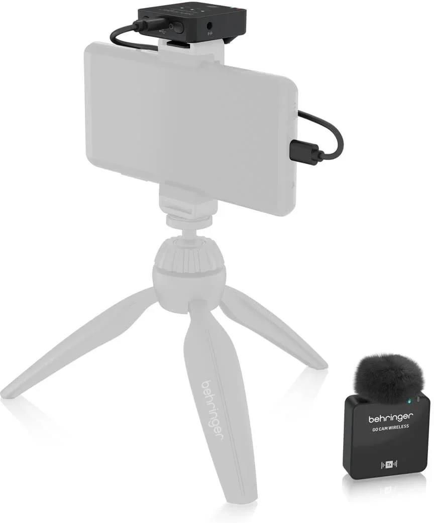 фото Мікрофонна радіосистема для фотокамери/ для смартфона Behringer Go Cam Wireless 3