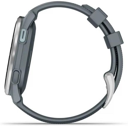 Garmin Approach S44 Srebrny z paskiem w kolorze Szarym