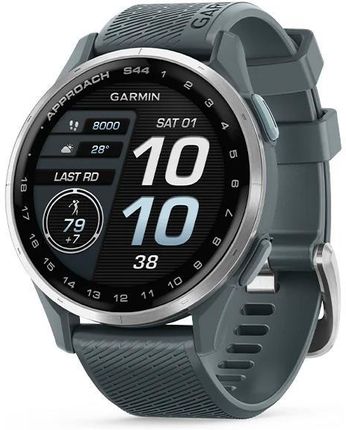 garmin スマートウォッチ　approach S44 Garmin Approach S44 Srebrny z paskiem w kolorze Szarym