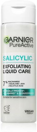 Garnier Pure Active Salicylic Exfoliating Liquid Care Esencja Do Twarzy Wszystkie Rodzaje Cery 120ml Unisex