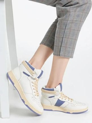 Damskie Sneakersy Wysokie REVILO BLUE 40