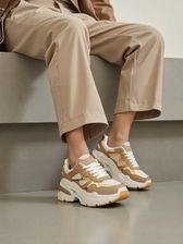 Sneakersy GLAM KHAKI 37