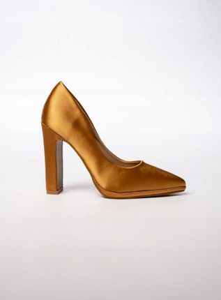 Damskie Czółenka LAVANA CAMEL 37 - zdjęcie 3