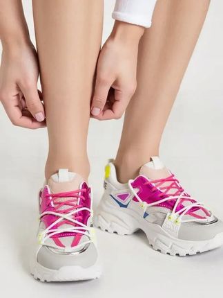 Damskie Sneakersy ZELORA ROSE RED 39 - zdjęcie 3