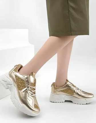 Damskie Sneakersy LUMINA GOLD 36 - zdjęcie 2